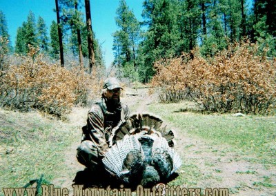 Another successful Blue Mountain Outfitters Merriams Turkey hunter